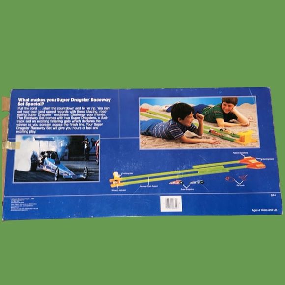 RARE NEW Vintage 1984 Schaper Stomper Super Dragster Raceway Set COMPLETE - Picture 7 of 8